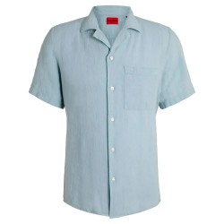 риза,с,къс,ръкав,мъжки,ризи,hugo,ellino,10248298,01,short,sleeve,shirt,blue