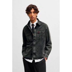 мъжки,якета,hugo,erato,10261111,01,overshirt,black