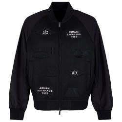 яке,мъжки,якета,armani,exchange,xm000388a,f13130u,bomber,jacket,black