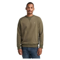 блуза,мъжки,пуловери,timberland,exeter,river,loopback,crew,neck,sweatshirt,leaf,green,cassel,earth,(green)