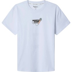 тениска,детски,тениски,pepe,jeans,jaiden,short,sleeve,t,shirt,white