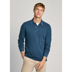 мъжки,блузи,с,яка,pepe,jeans,john,long,sleeve,polo,blue