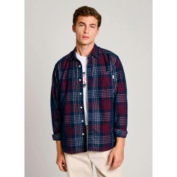 риза,с,дълъг,ръкав,мъжки,ризи,pepe,jeans,marcus,long,sleeve,shirt,blue