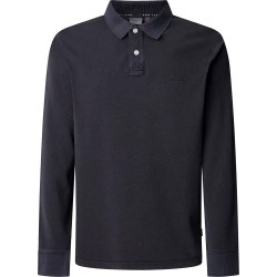 мъжки,блузи,с,яка,pepe,jeans,new,oliver,long,sleeve,polo,black