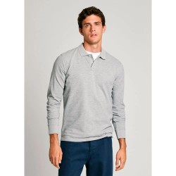 мъжки,блузи,с,яка,pepe,jeans,new,oliver,long,sleeve,polo,marl,grey,(grey)