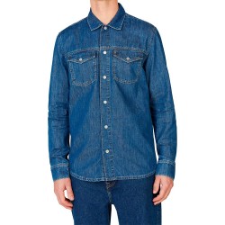 риза,с,дълъг,ръкав,мъжки,ризи,pepe,jeans,pm308584,long,sleeve,shirt,denim,hx5,(blue)