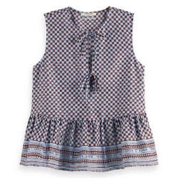 тениска,дамски,тениски,scotch,&,soda,u9a00702t,short,sleeve,t,shirt,multicolor