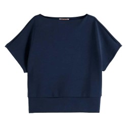 риза,с,къс,ръкав,дамски,блузи,scotch,&,soda,u9e00660t,short,sleeve,sweatshirt,midnight,blue,(blue)