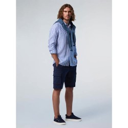 риза,с,дълъг,ръкав,мъжки,ризи,north,sails,664388,long,sleeve,shirt,white,blue,(blue)