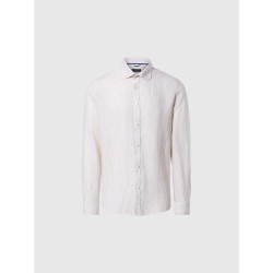 риза,с,дълъг,ръкав,мъжки,ризи,north,sails,664397,long,sleeve,shirt,white,beige,(white)