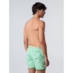 бански,гащета,мъжки,бански,костюми,north,sails,allover,volley,swimming,shorts,green,(fantasy,green,white,palm,tree)