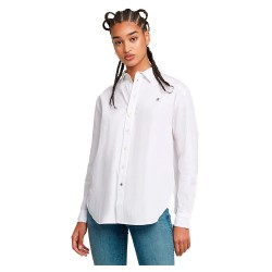 Риза с дълъг ръкав G-Star Bf long sleeve shirt - White (White) риза,с,дълъг,ръкав,дамски,ризи,g,star,bf,long,sleeve,shirt,white,(white)