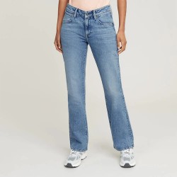 дънки,дамски,панталони,g,star,bootcut,fit,low,waist,jeans,blue