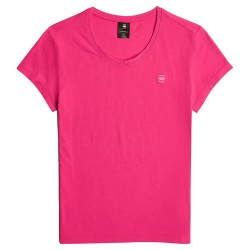 тениска,дамски,тениски,g,star,eyben,slim,2.0,short,sleeve,v,neck,t,shirt,pink,peacock,(pink)