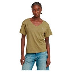 тениска,дамски,тениски,g,star,open,relaxed,short,sleeve,v,neck,t,shirt,ensis,green,(green)