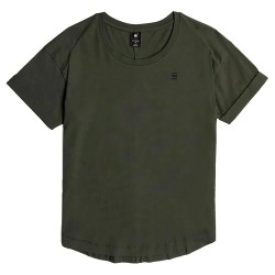тениска,дамски,тениски,g,star,rolled,up,sl,bf,short,sleeve,t,shirt,green,(asfalt)