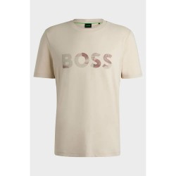 тениска,мъжки,тениски,boss,logo,glamping,short,sleeve,t,shirt,open,beige,(beige)