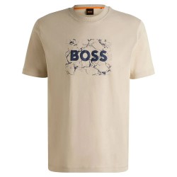 тениска,мъжки,тениски,boss,logospace,short,sleeve,t,shirt,light,beige,(beige)