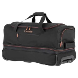 сак,сакове,travelite,basics,55cm,expandable,51,64l,wheeled,duffle,bag,black
