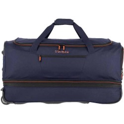 сак,сакове,travelite,basics,70cm,expandable,98,119l,wheeled,duffle,bag,blue