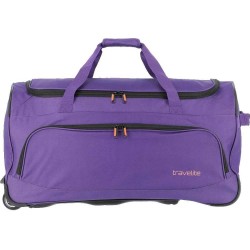 сак,сакове,travelite,basics,fresh,89l,wheeled,duffle,bag,lilac,(purple)