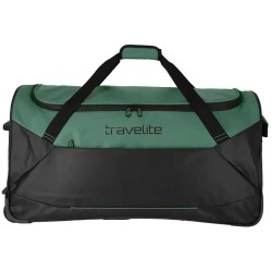 сак,сакове,travelite,basics,97l,wheeled,duffle,bag,green