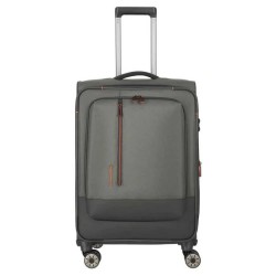 куфари,travelite,crosslite,5.0,4w,m,61,66l,trolley,bag,green