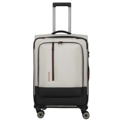 куфари,travelite,crosslite,5.0,4w,m,61,66l,trolley,bag,white,sand,(white)