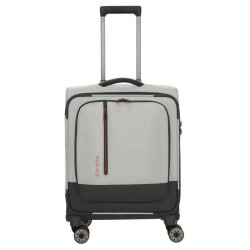 куфари,travelite,crosslite,5.0,4w,s,37l,trolley,bag,white,sand,(grey)