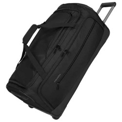 сак,сакове,travelite,crosslite,l,97l,wheeled,duffle,bag,black,(black)