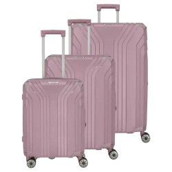 куфари,travelite,elvaa,4w,l,m,s,trolley,bag,pink,(rosé)