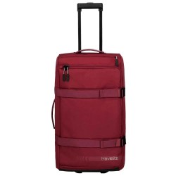 сак,сакове,travelite,kick,off,l,65l,wheeled,duffle,bag,red