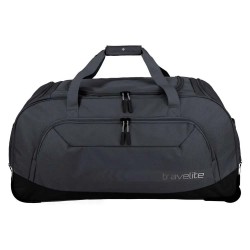 сак,сакове,travelite,kick,off,xl,120l,wheeled,duffle,bag,black,(dark,antracite)