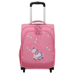 куфари,travelite,minimover,2w,s,19l,trolley,bag,unicorn,(pink)