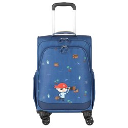 куфари,travelite,minimover,4w,s,36l,trolley,bag,blue