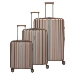куфари,travelite,paros,4w,l,m,s,trolley,bag,brown