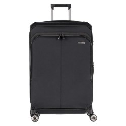 куфари,travelite,priima,4w,l,91,102l,trolley,bag,black