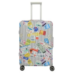 други,аксесоари,travelite,textile,cover,for,suitcase,tickets,on,blue,white,(multicolor)