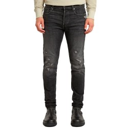 дънки,мъжки,панталони,g,star,3301,slim,jeans,worn,in,black,metal,restored,(black)