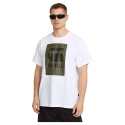 тениска,мъжки,тениски,g,star,burger,box,rain,loose,fit,short,sleeve,t,shirt,white