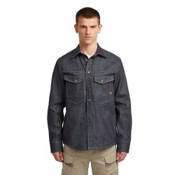 риза,с,дълъг,ръкав,мъжки,ризи,g,star,dakota,regular,fit,long,sleeve,shirt,raw,denim,(grey)