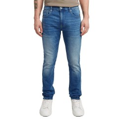 Дънки G-Star Revend Skinny Fit jeans - Blue (Medium Indigo Aged) дънки,мъжки,панталони,g,star,revend,skinny,fit,jeans,blue,(medium,indigo,aged)