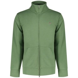 блуза,мъжки,пуловери,gant,reg,shield,half,zip,sweater,green,(kalamata,green)