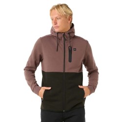 блуза,мъжки,пуловери,rip,curl,anti,series,departed,full,zip,sweatshirt,brown,(mushroom,rock)