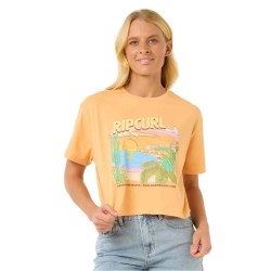 тениска,дамски,тениски,rip,curl,la,paloma,crop,short,sleeve,t,shirt,pastel,orange,(orange)