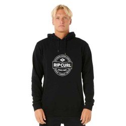 суичър,мъжки,пуловери,rip,curl,stapler,hoodie,black