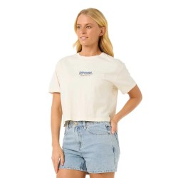 тениска,дамски,тениски,rip,curl,sun,&,sea,crop,short,sleeve,t,shirt,bone,(beige)