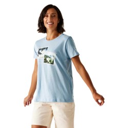 тениска,дамски,тениски,regatta,filandra,ix,short,sleeve,t,shirt,chambray,blue,under,the,sun,(blue)