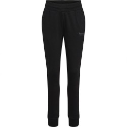 панталони,дамски,панталони,hummel,booster,tapered,pants,black