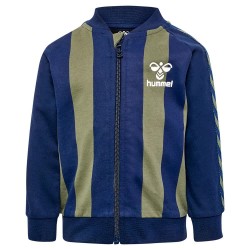 блуза,детски,блузи,hummel,erhan,full,zip,sweatshirt,blue